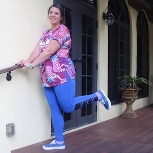 Adidas shirt with mesh back